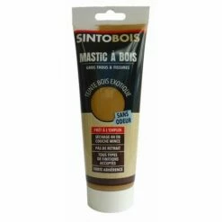 SINTO SA Mastic à Bois Prêt à L'emploi SINTOBOIS - Bois Exotique - Tube 400 G - 39100