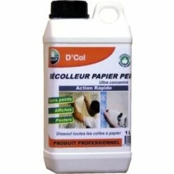 DALEP Décolleur D'COL Pour Papiers Peint Et Affiches Bidon De 1 Litre