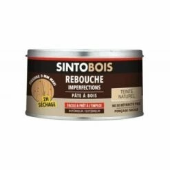 Pâte à Bois Naturel Sintobois, Boîte De 250 Grammes