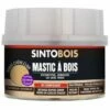Mastic à Bois Sintobois, Blanc, Boîte De 500 Ml