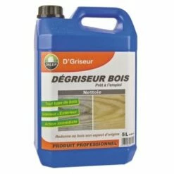DALEP Nettoyant Dégriseur Bois Incolore, Bidon De 5 Litres
