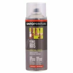 Vernis Bois Sintopeinture Satiné Teinte Incolore Aérosol De 400 Ml - Satiné