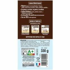 Rebouche Bois Pour Gros Trous Et Fissures 330g Bois Clair SINTO - Bois Clair -Pas Cher DALEP Magasin 25461628 3