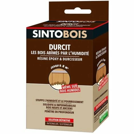 Durcit Les Bois Abîmés Par L'humidité SINTO 1 Durcit Les Bois Abîmés Par L'humidité SINTO