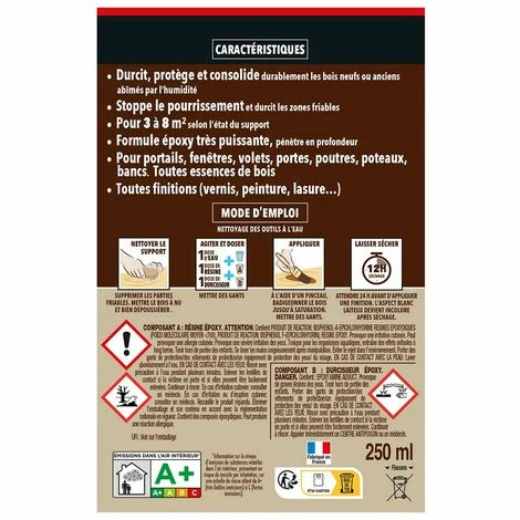 Durcit Les Bois Abîmés Par L'humidité SINTO 3 Durcit Les Bois Abîmés Par L'humidité SINTO – Image 3