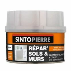 Enduit De Rebouchage Sinto Pierre Coloris Blanc Boîte De 280 Gramme - Blanc