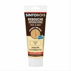 Pâte à Bois De Finition Sintobois Blanc - Tube 250g