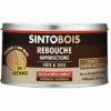 SINTO PÂTE À BOIS POUR REBOUCHER IMPERFECTIONS ET FISSURES CHÊNE MOYEN - 250G - SANS ODEUR - INTÉRIEUR ET EXTÉRIEUR 235100