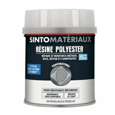 Résine Polyester - 0.550Kg - SINTO 1 Résine Polyester - 0.550Kg - SINTO